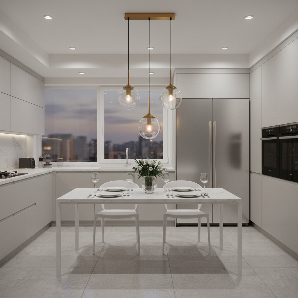 Modern Luxury Metal Chandelier Nordic Creative LED Glass Pendant Lamp Living Room Dining Room Bedside Simple Small Hanging Lamp