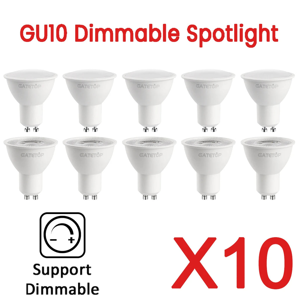 Ampoules LED GU10 Dimmables 3W-9W