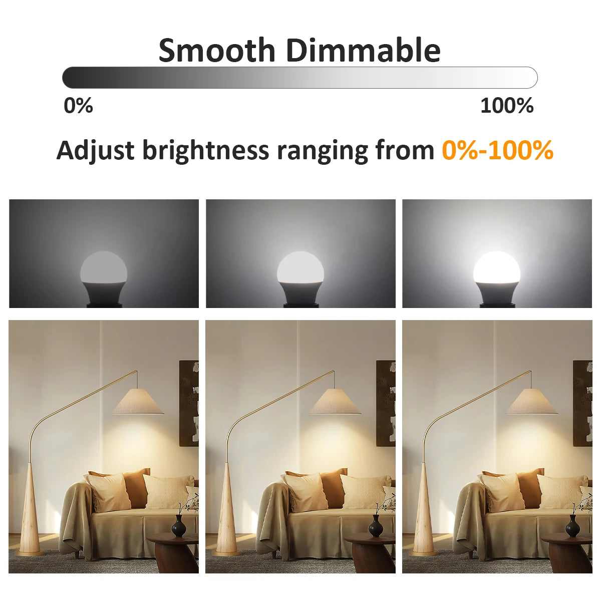 Découvrez ces ampoules LED GU10 dimmables, conçues pour offrir un éclairage puissant tout en réduisant votre consommation d’énergie.
Disponibles en 3W, 5W, 7W et 9W, elles peuvent facilement remplacer une ampoule halogène de 30W à 50W.