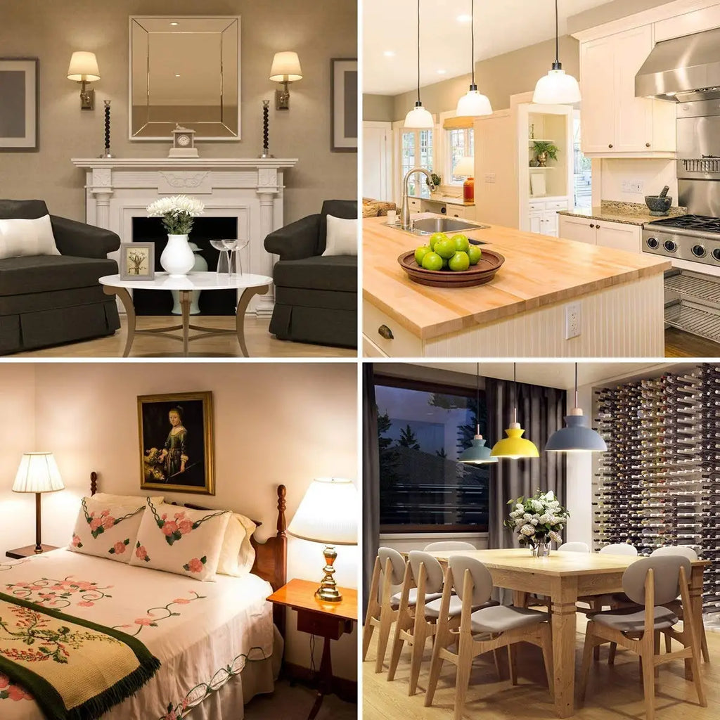 Pack 10 Ampoules LED E27 3W-20W